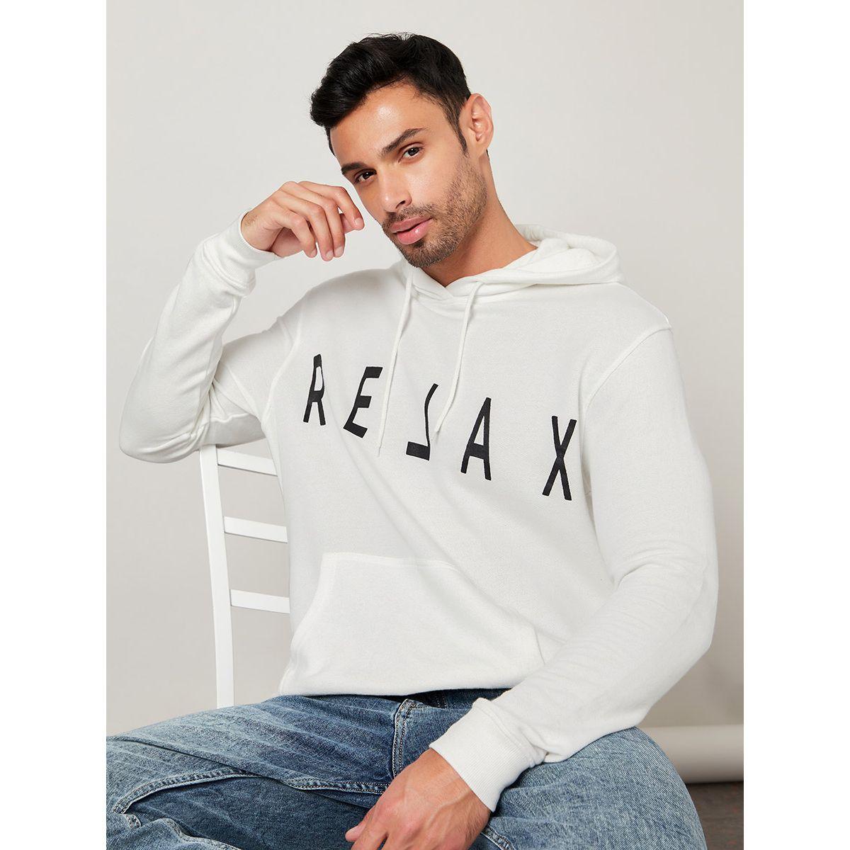 هودي مطبع بكتابة مع جيوب من ريد تايب-men-winterwear-hoodiesandsweatshirts-image-1