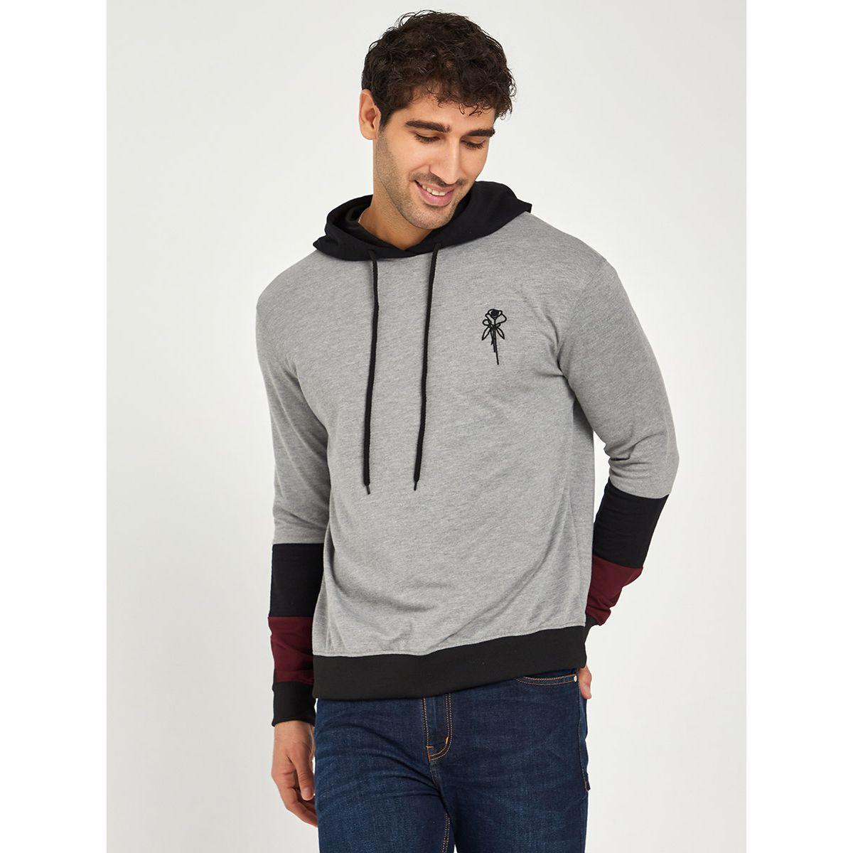 هودي بنمط كتل الالوان من ستايلي-men-winterwear-hoodiesandsweatshirts-image-1