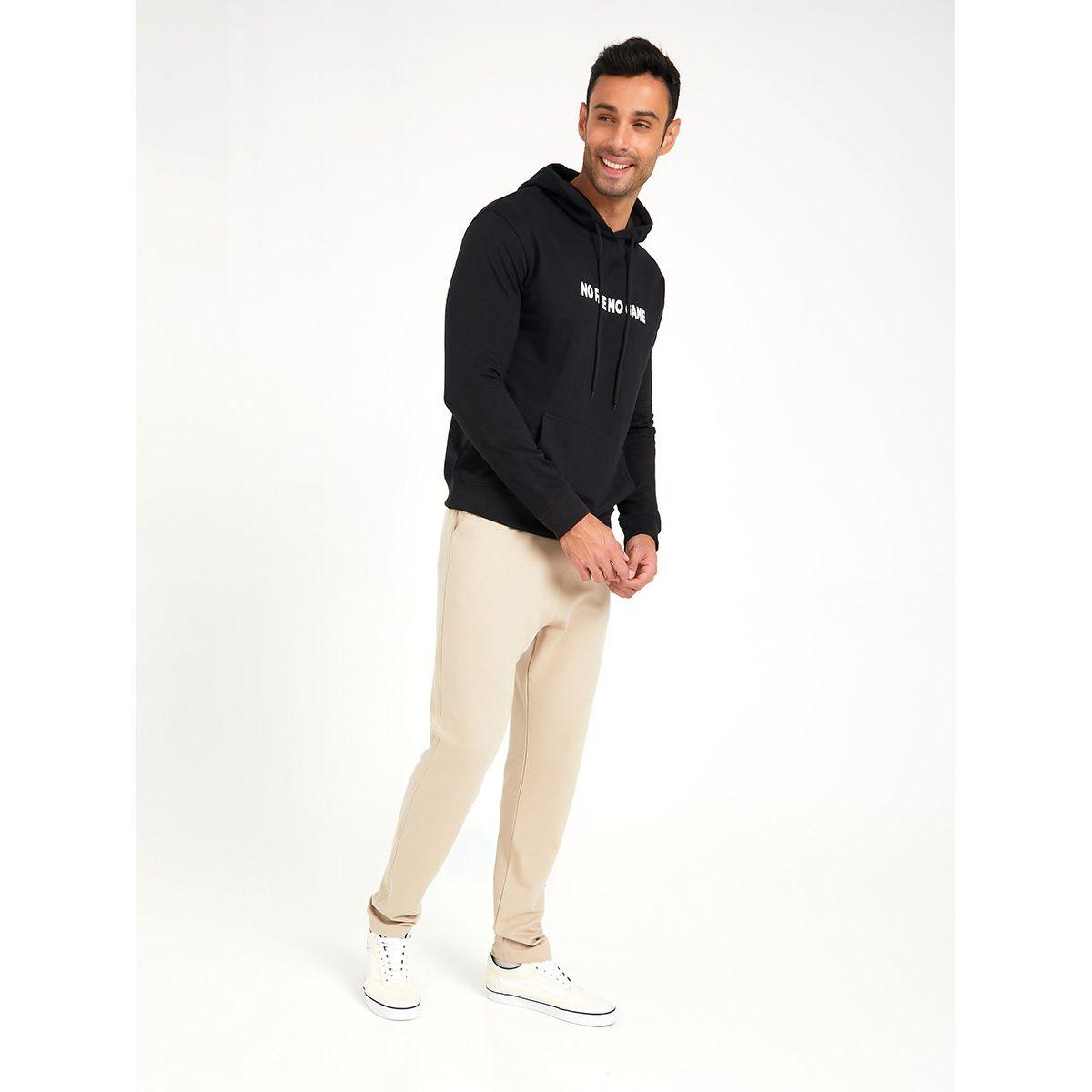 هودي مطبع بكتابة مع جيوب من ستايلي-men-winterwear-hoodiesandsweatshirts-image-2