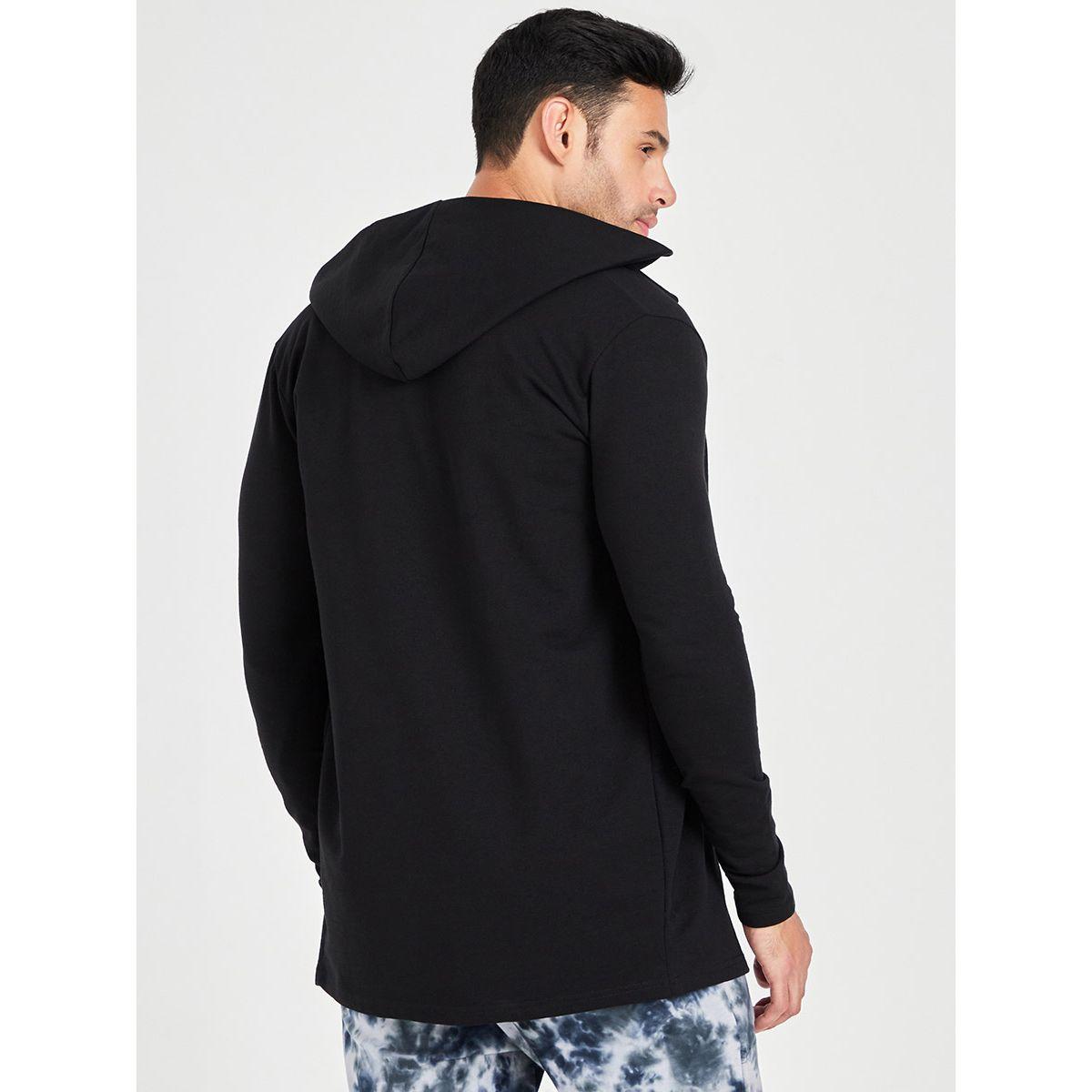 Styli Solid Regular Length Waterfall Shrug-men-winterwear-hoodiesandsweatshirts-image-4