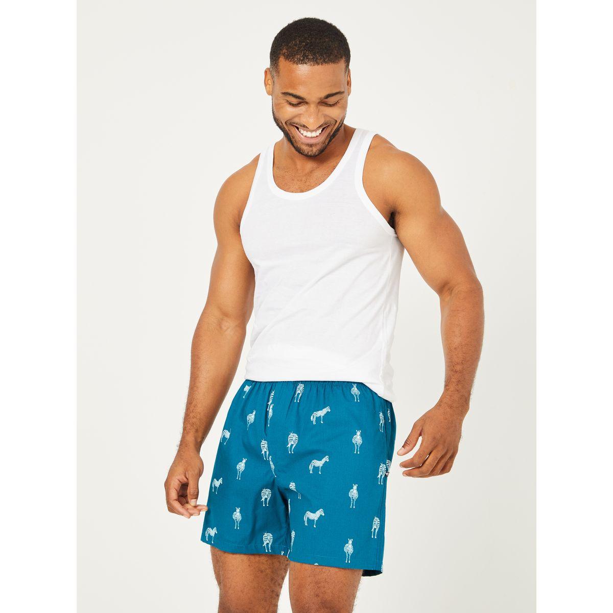 Styli Zebra AOP Cotton Elastic Waistband Boxer-men-clothing-innerwear-underwear-image-1