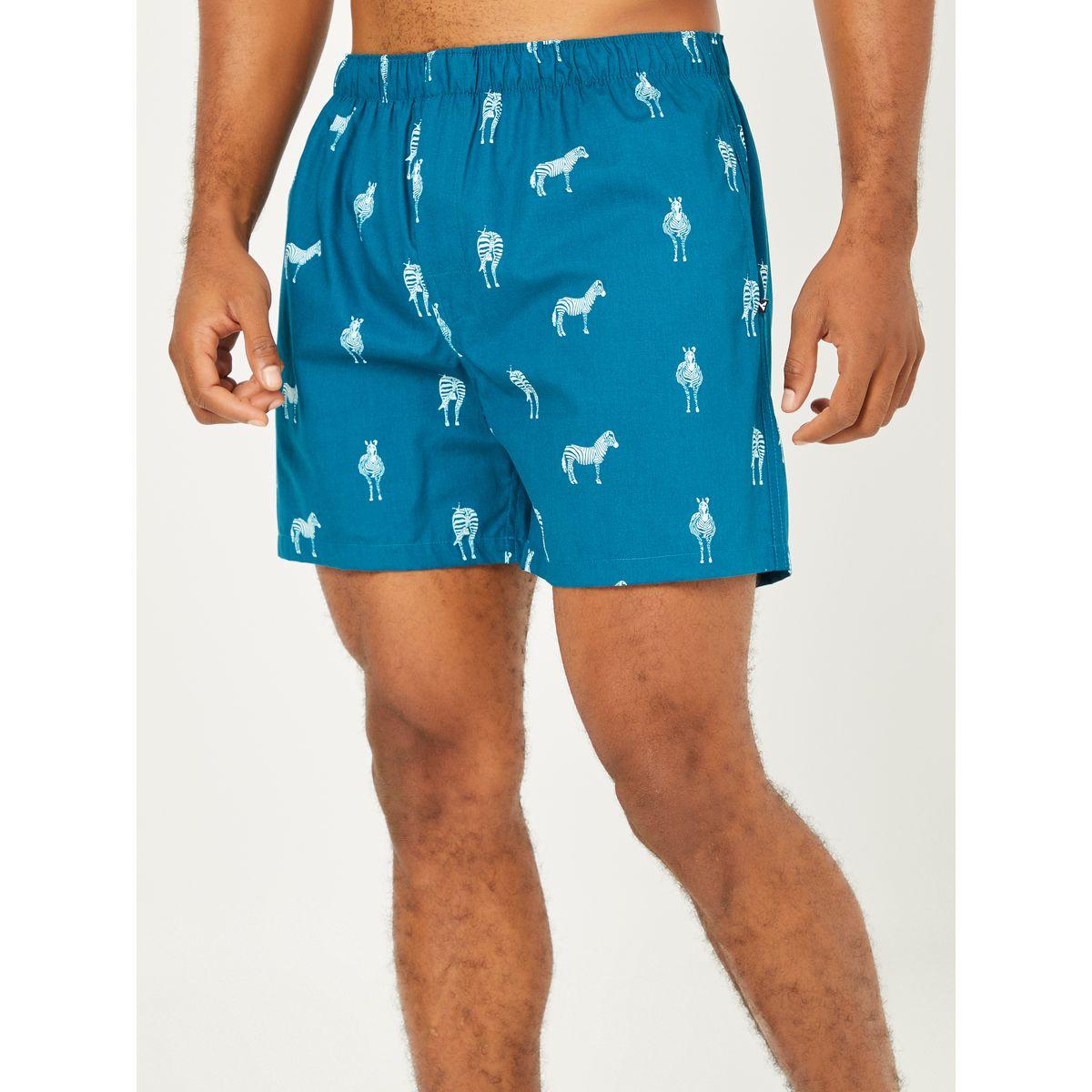 Styli Zebra AOP Cotton Elastic Waistband Boxer-men-clothing-innerwear-underwear-image-2