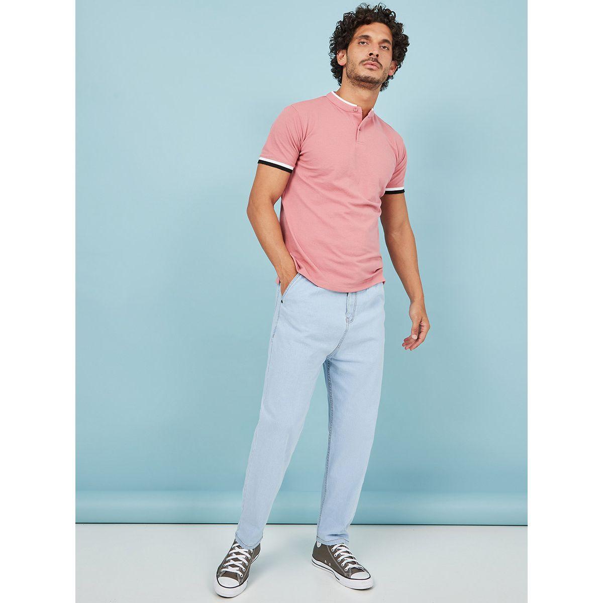 بنطال جينز بقصة مستقيمة من ريد تايب-men-clothing-bottoms-jeans-image-1