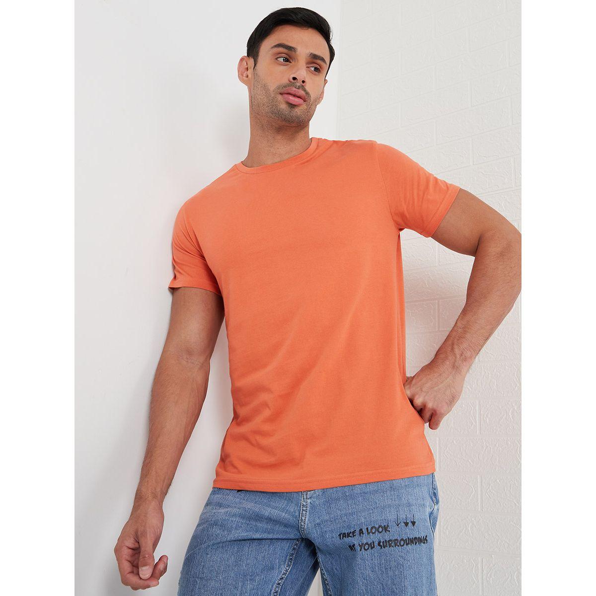 Styli Short Sleeves Solid Crew Neck T-Shirt-men-clothing-tshirtsandpolos-tshirts-image-3