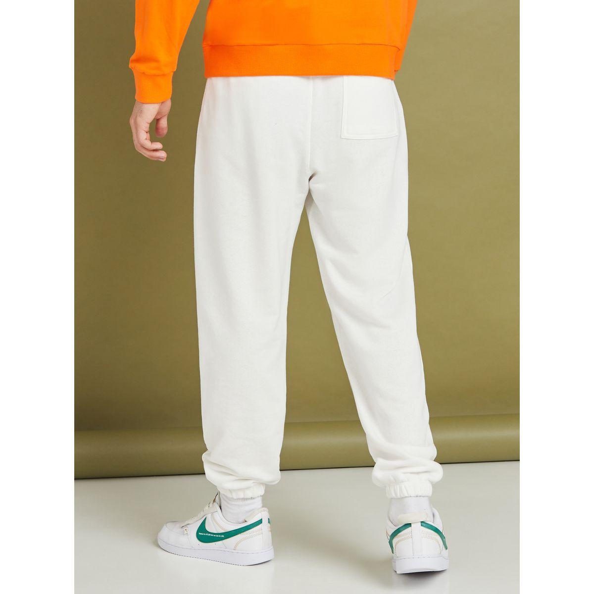 Styli Solid Oversized Fit Elastic Cuff Jogger-men-clothing-bottoms-joggers-image-4