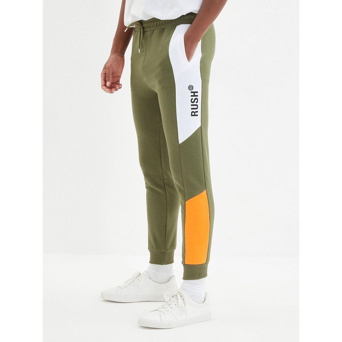 Trendyol Panelled Slim Fit Sweatpants-men-clothing-bottoms-joggers-image-1