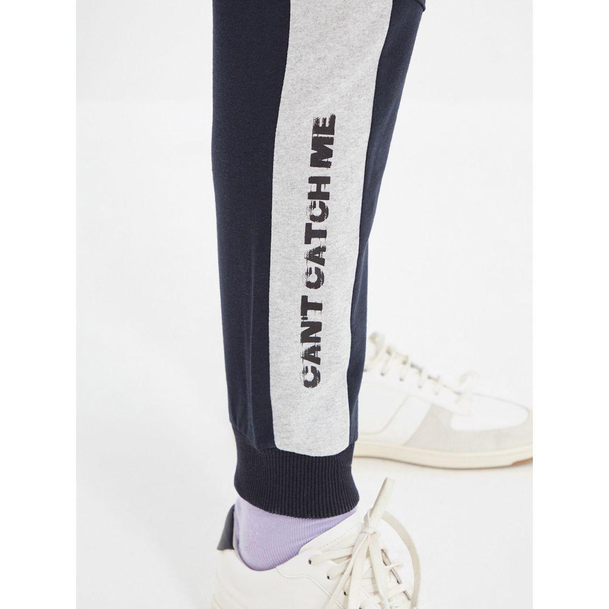 Trendyol Regular Fit Sweatpants with Side Contrast Panel-men-clothing-bottoms-joggers-image-3