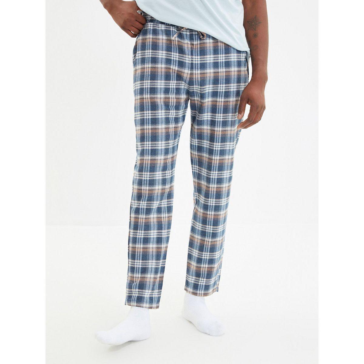 Trendyol Regular Fit Plaid Pyjama-men-clothing-nightwear-pyjamaandshorts-image-1