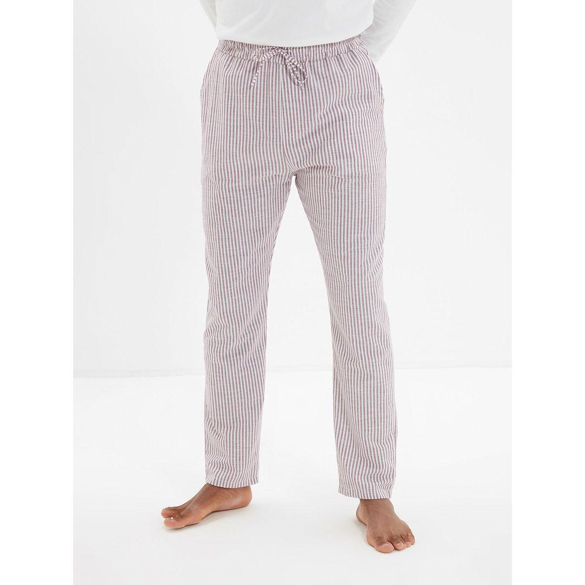 Trendyol Striped Regular Fit Woven Pyjama-men-clothing-nightwear-pyjamaandshorts-image-1