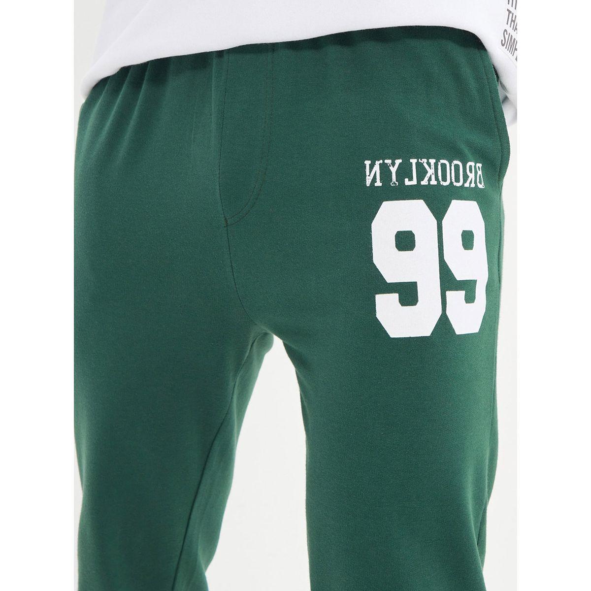 Trendyol Slogan Printed Regular Fit Sweatpants -men-clothing-bottoms-joggers-image-3