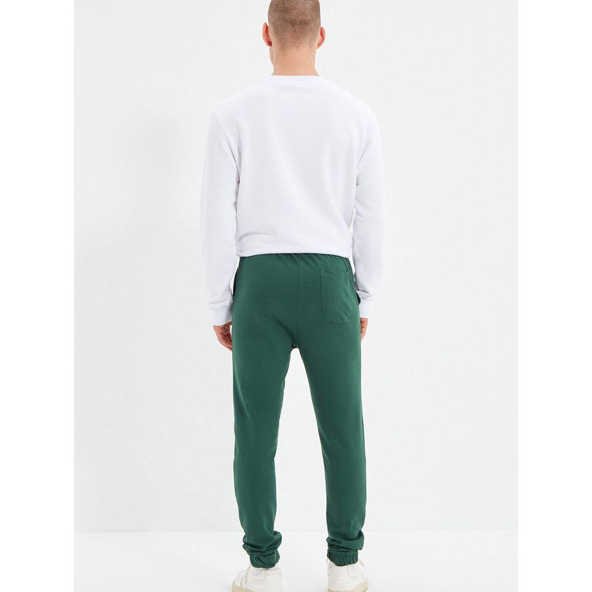 Trendyol Slogan Printed Regular Fit Sweatpants -men-clothing-bottoms-joggers-image-4