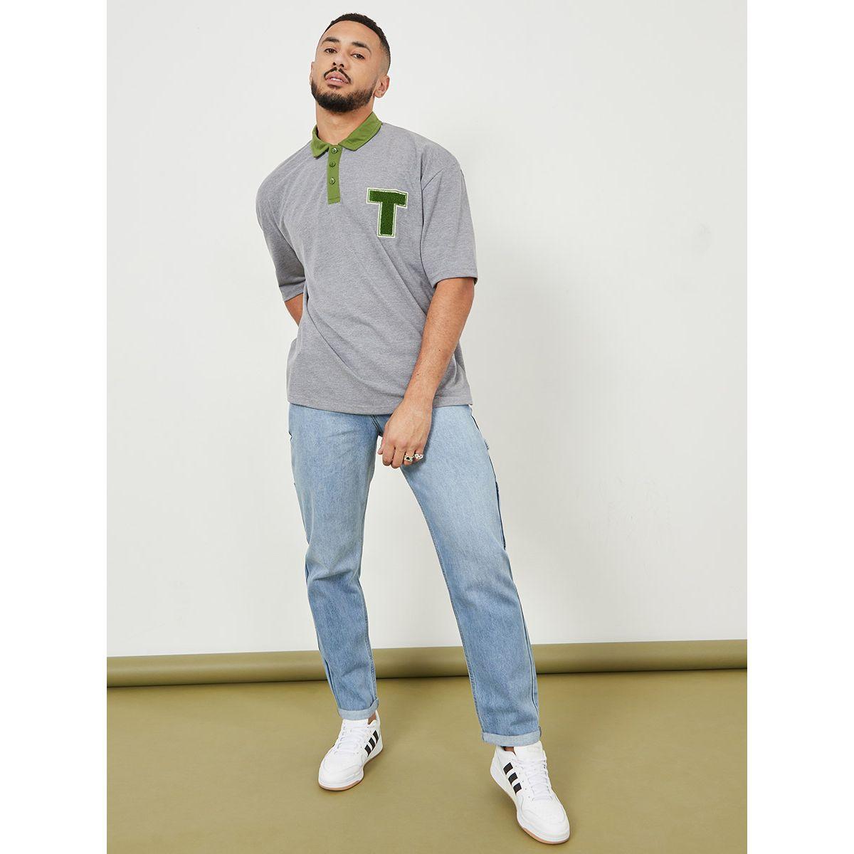 تيشيرت بولو بقصة واسعة من ستايلي-men-clothing-tshirtsandpolos-polos-image-2