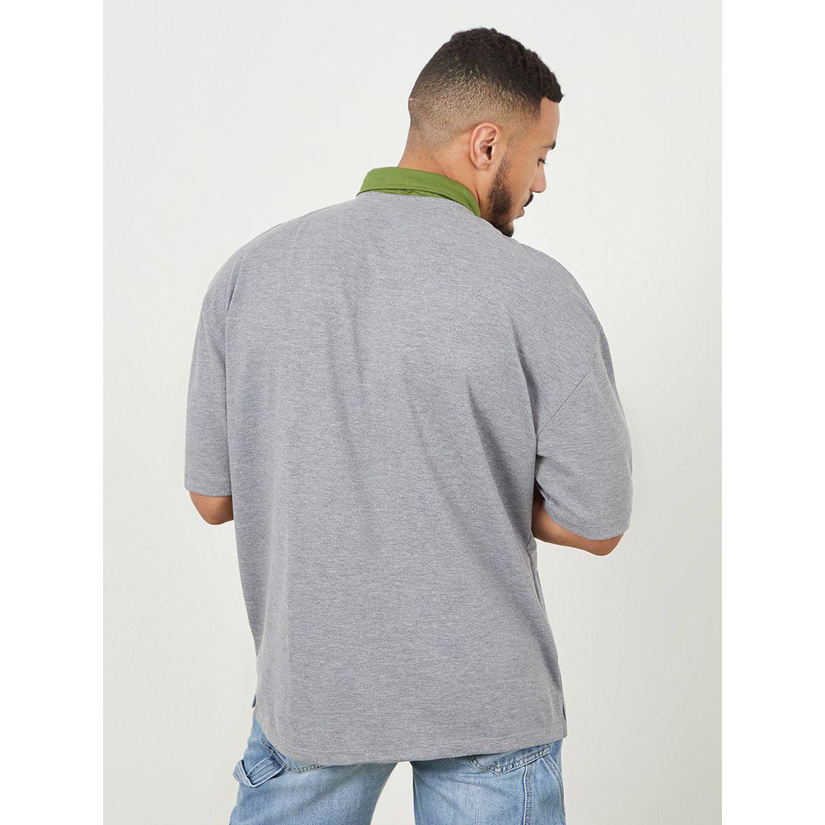 تيشيرت بولو بقصة واسعة من ستايلي-men-clothing-tshirtsandpolos-polos-image-4