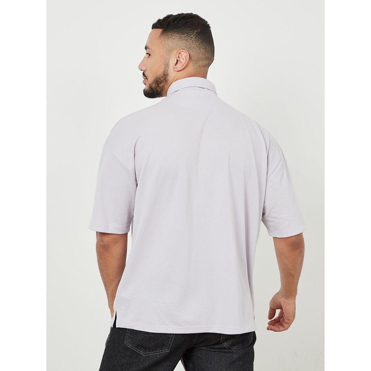 تيشيرت بولو بقصة واسعة من ستايلي-men-clothing-tshirtsandpolos-polos-image-4