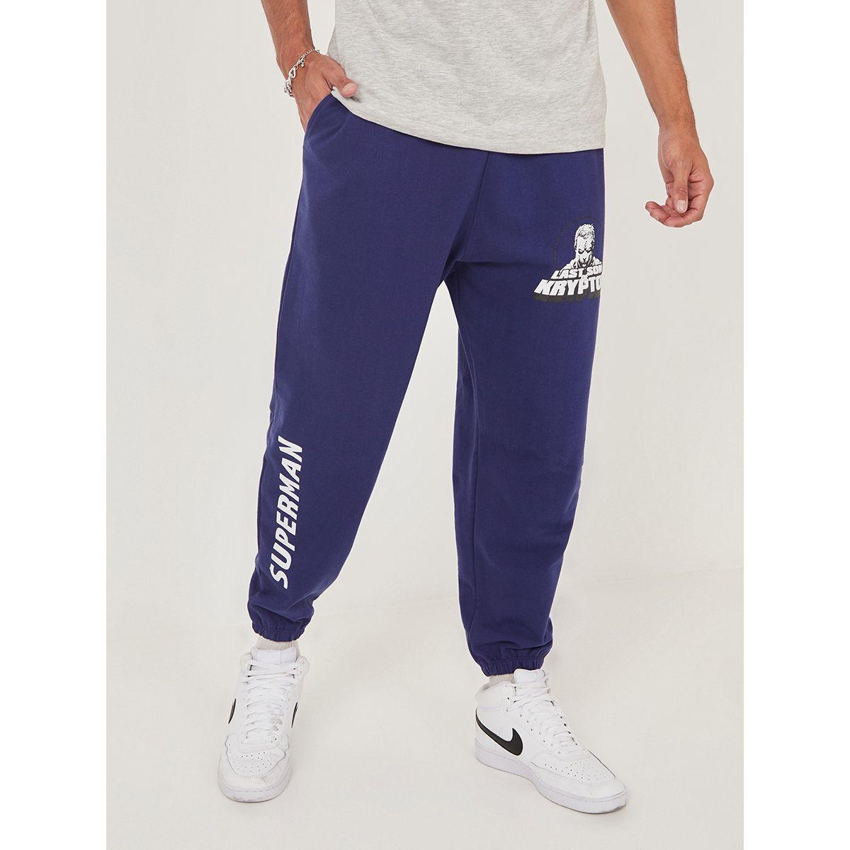 Styli Superman Graphic Print Oversized Fit Jogger-men-clothing-bottoms-joggers-image-2