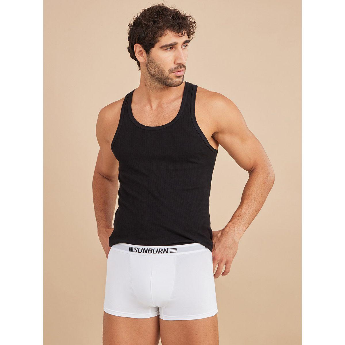 Styli Pack of 3 - Solid Elastic Waistband Trunk-men-clothing-innerwear-underwear-image-2