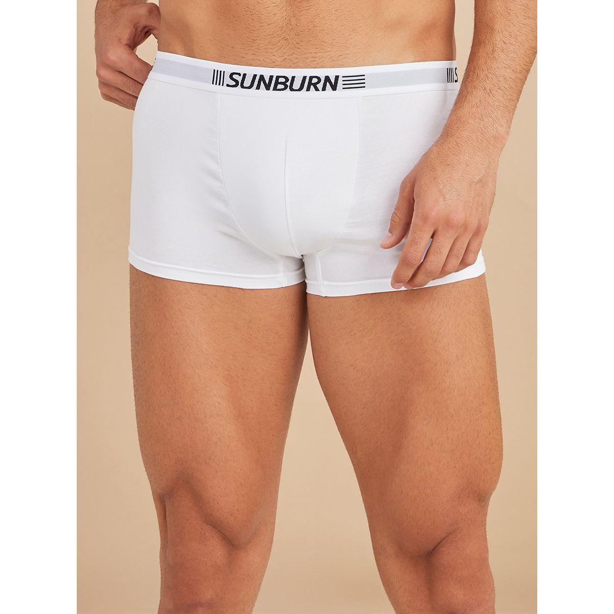 Styli Pack of 3 - Solid Elastic Waistband Trunk-men-clothing-innerwear-underwear-image-3
