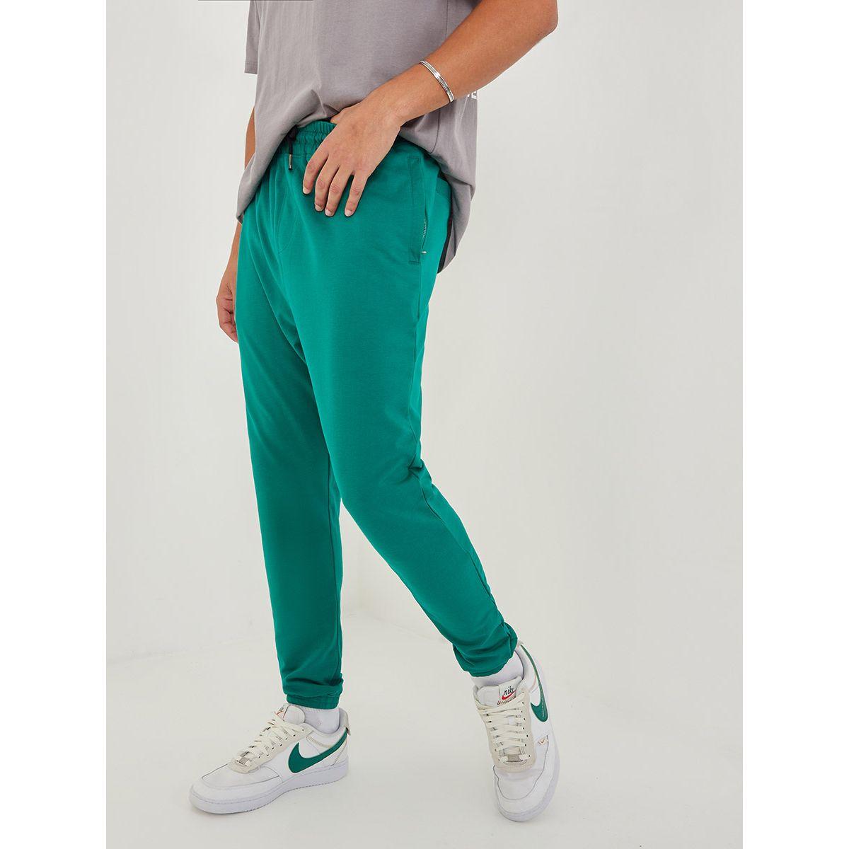 Styli Solid Cuffed Hem Jogger-men-clothing-bottoms-joggers-image-1