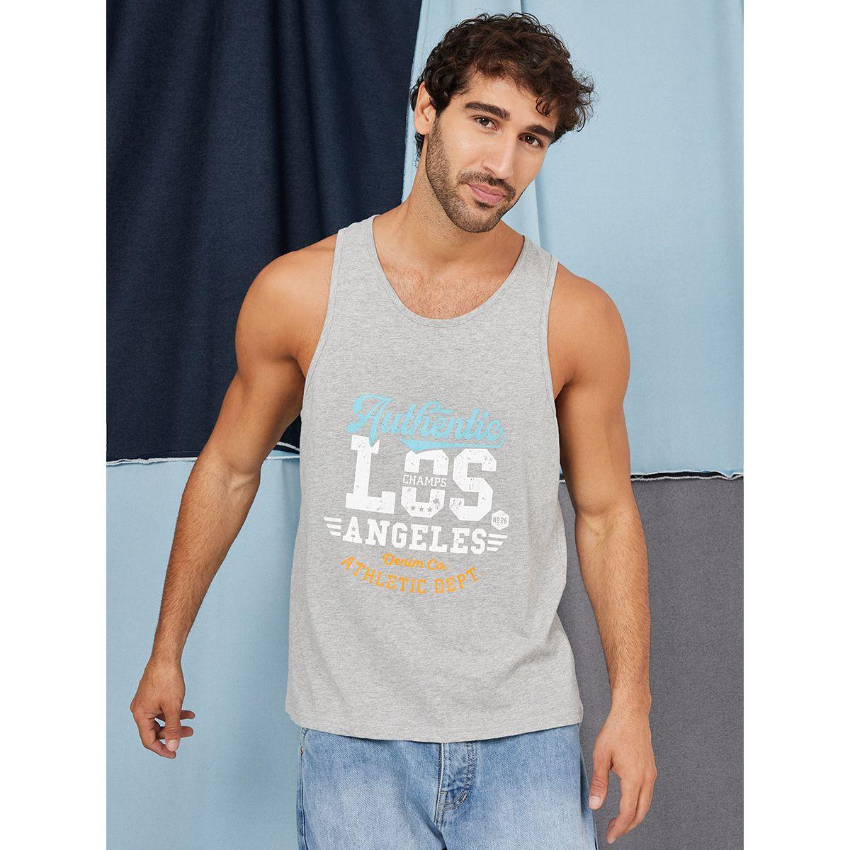 Styli Front Vintage Print Regular Fit Vest-men-clothing-tshirtsandpolos-tshirts-image-1