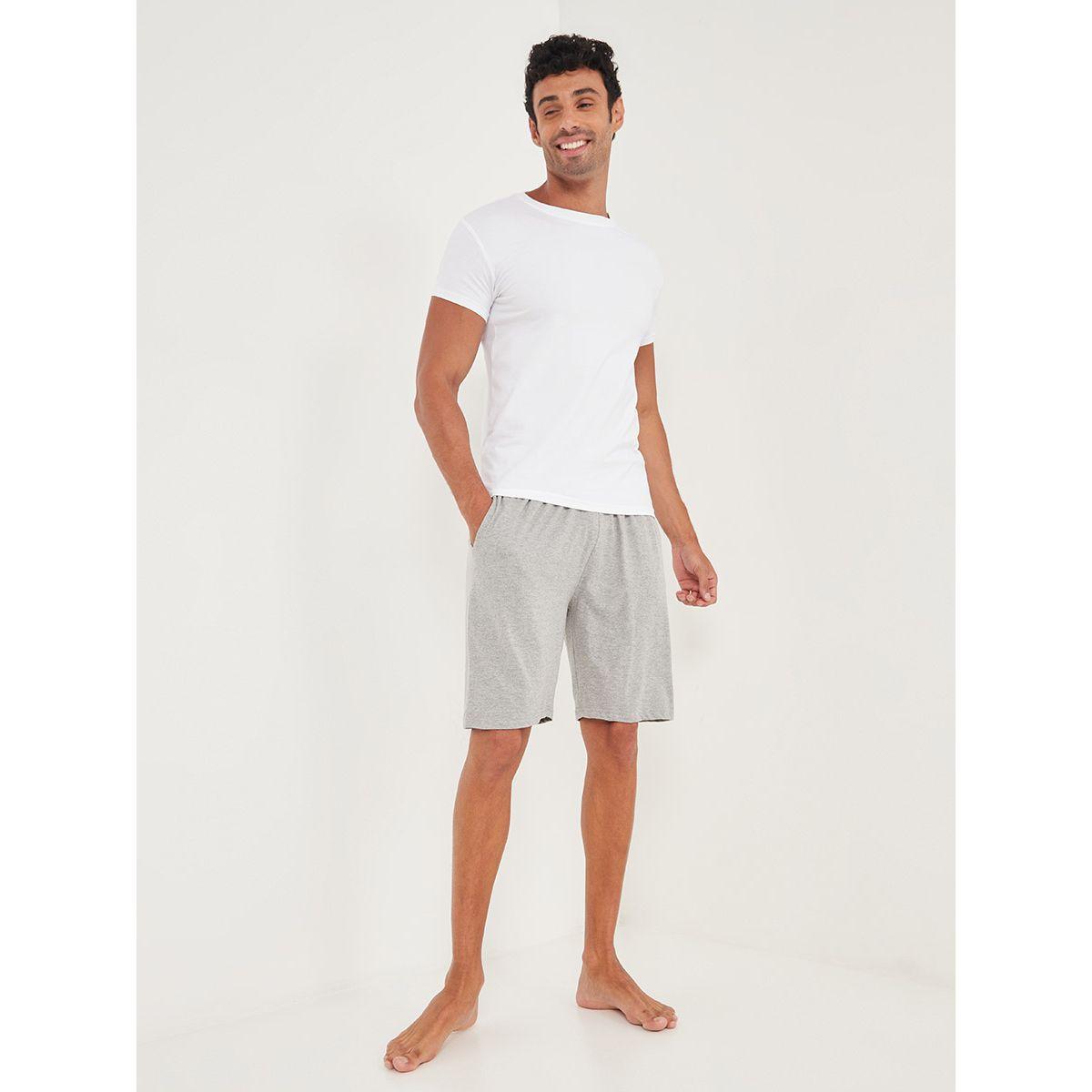 شورت برباط خصر وجيوب من ستايلي-men-clothing-nightwear-pyjamaandshorts-image-1