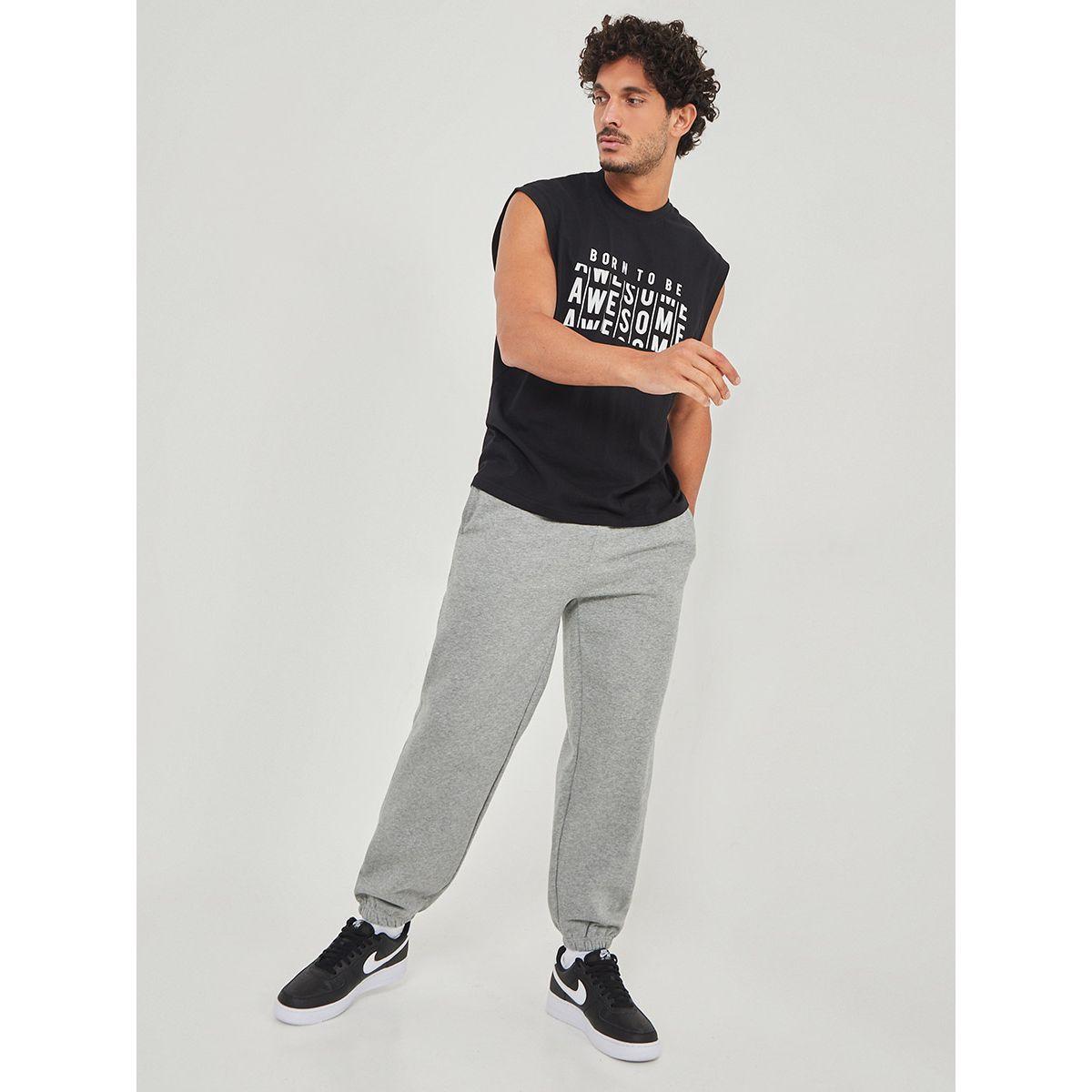 جوغر بقصة مريحة مع اساور من ستايلي-men-clothing-bottoms-joggers-image-2