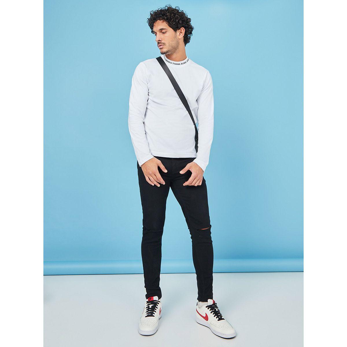 Styli Long Sleeves Slogan Print Rib Neck Regular Fit T-shirt-men-clothing-tshirtsandpolos-tshirts-image-2