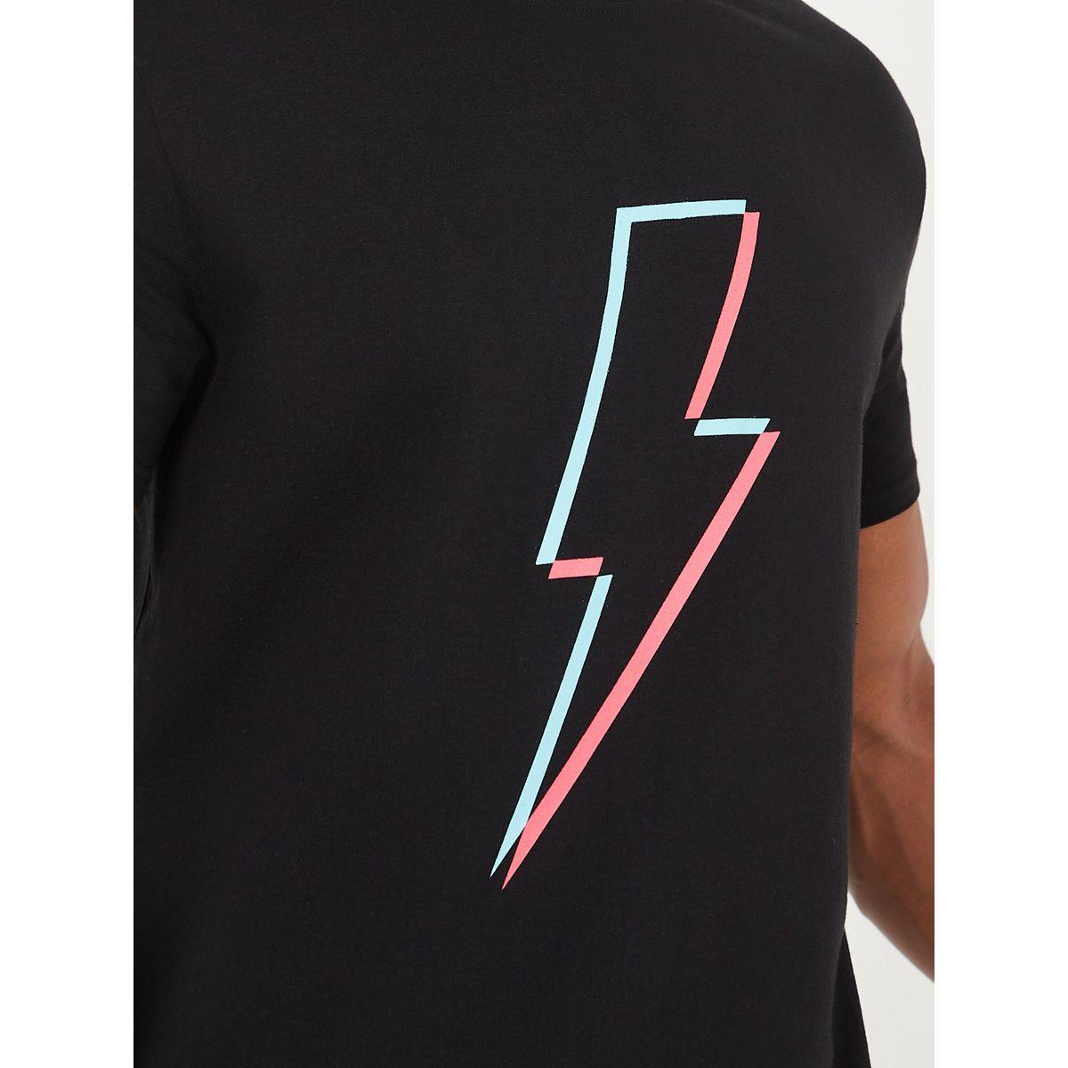 Styli Flash Graphic Print Cotton Regular Fit T-shirt-men-clothing-tshirtsandpolos-tshirts-image-4