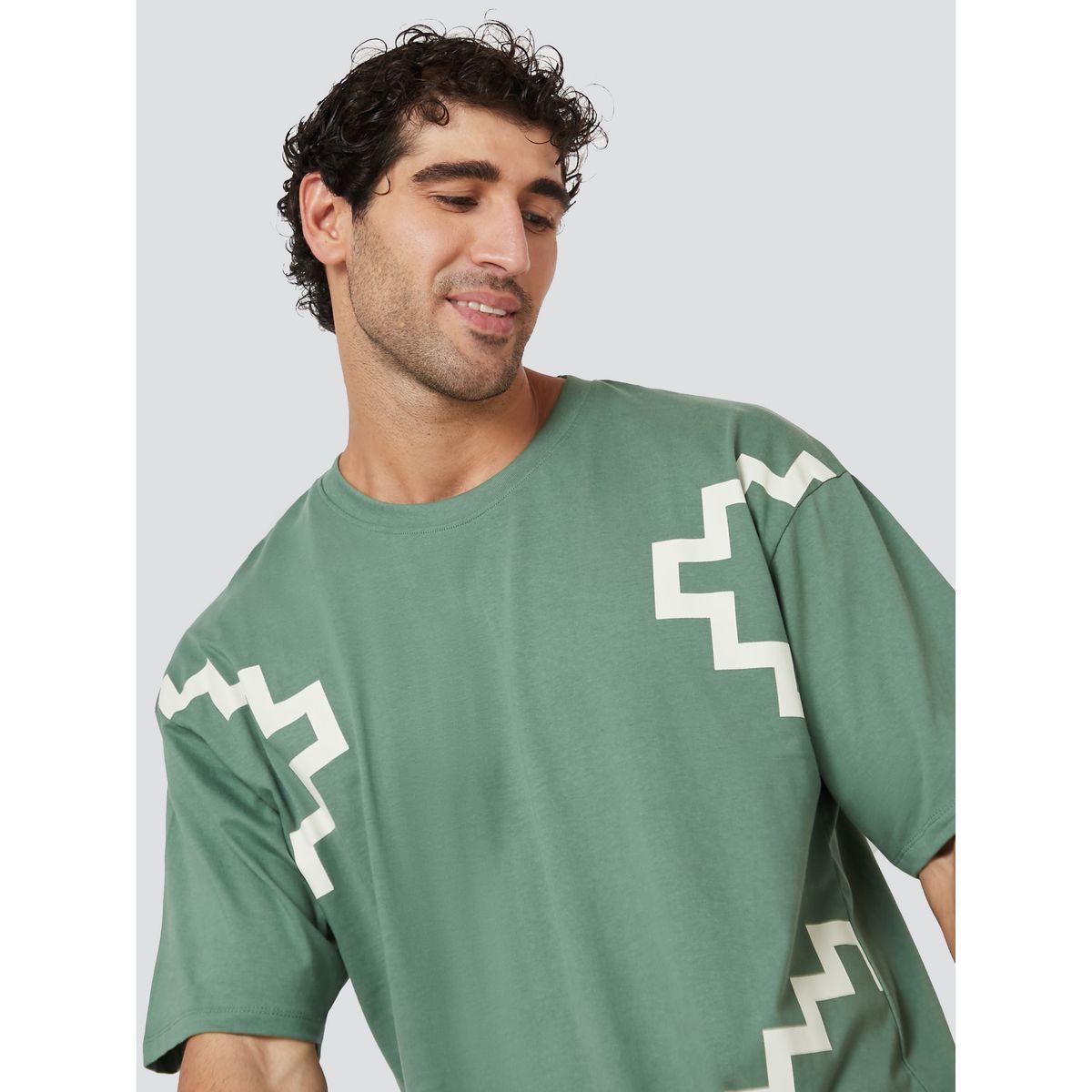تيشيرت بقصة بوكسي-men-clothing-tshirtsandpolos-tshirts-image-1
