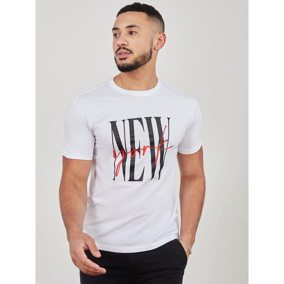 تيشيرت مطبع بكتابة من ستايلي-men-clothing-tshirtsandpolos-tshirts-image-1