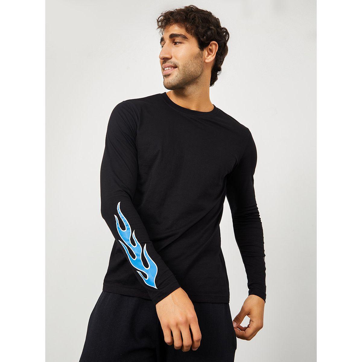 تيشيرت كاجوال باكمام طويلة من ستايلي-men-clothing-tshirtsandpolos-tshirts-image-1