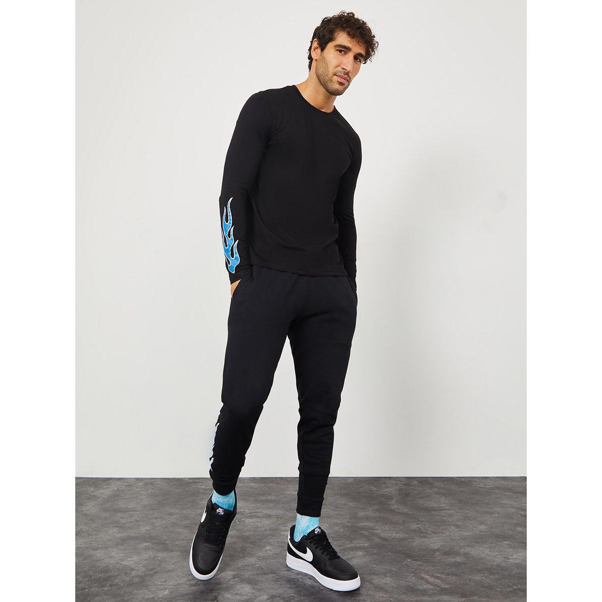 تيشيرت كاجوال باكمام طويلة من ستايلي-men-clothing-tshirtsandpolos-tshirts-image-2