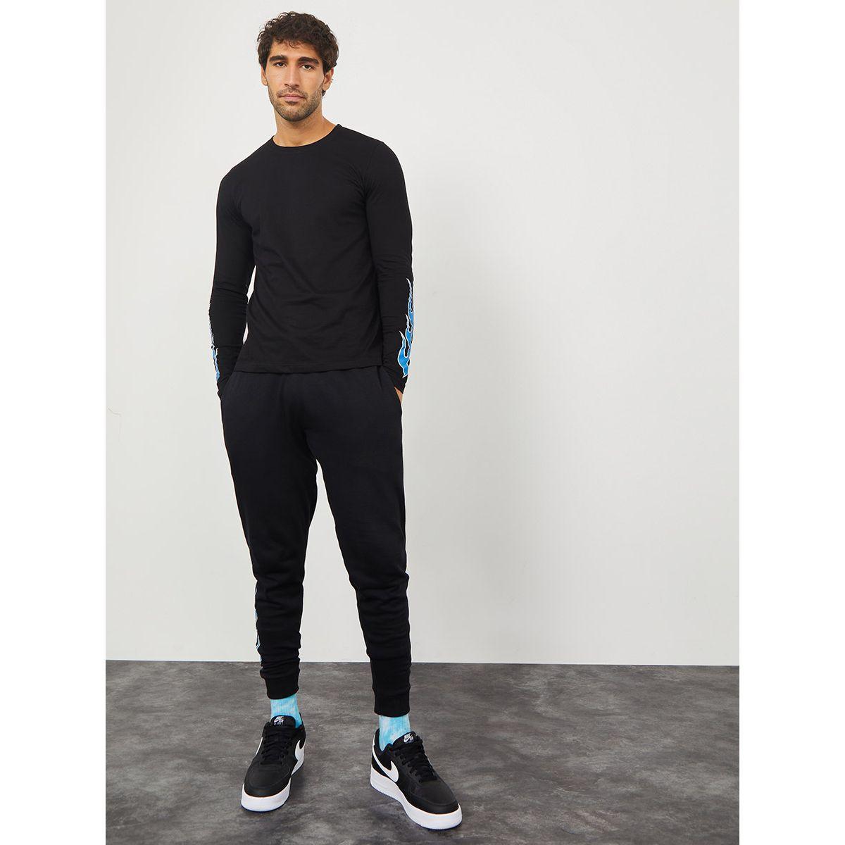 جوغر بقصة سليم فت من ستايلي-men-clothing-bottoms-joggers-image-3