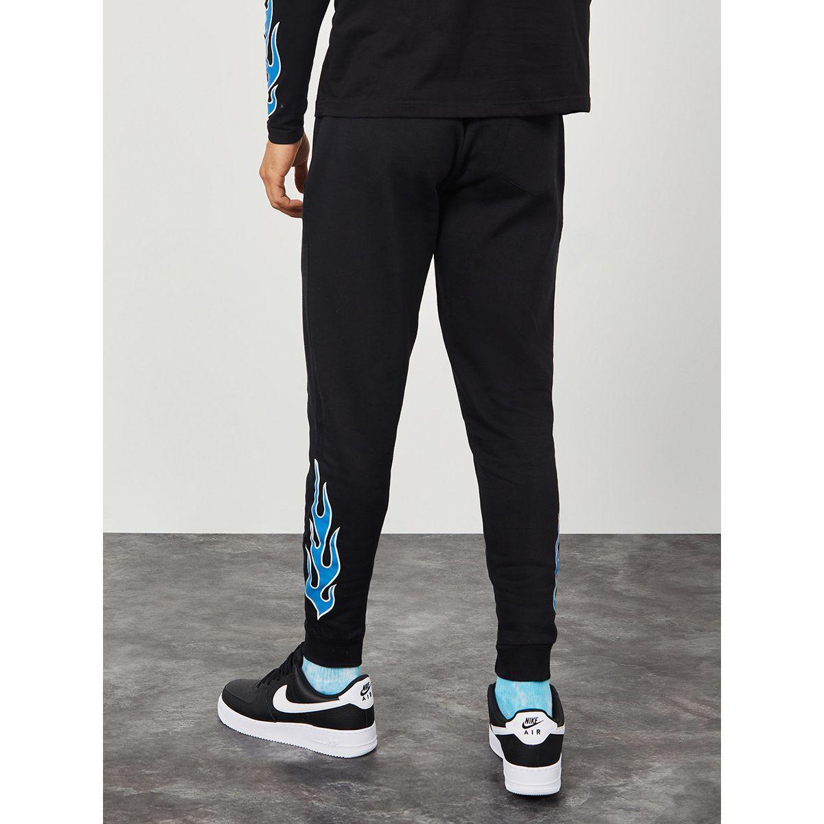 Styli Flame Print Detail Slim Fit Jogger-men-clothing-bottoms-joggers-image-5