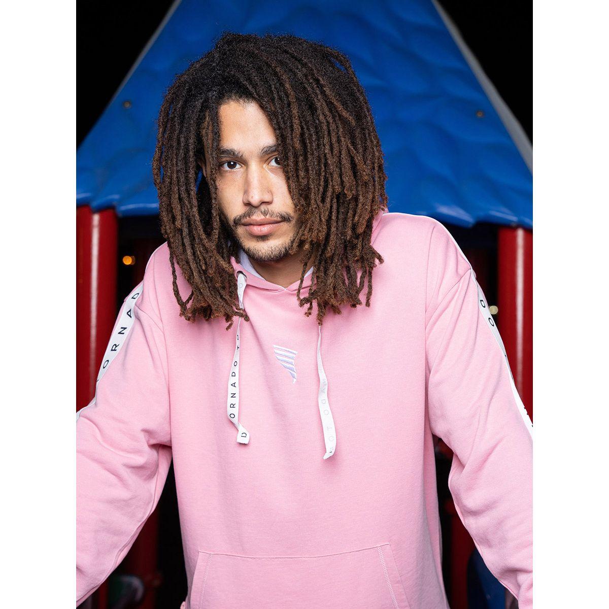 Styli Kangaroo Pocket Hoodie with Contrast Tape Detail-men-winterwear-hoodiesandsweatshirts-image-3