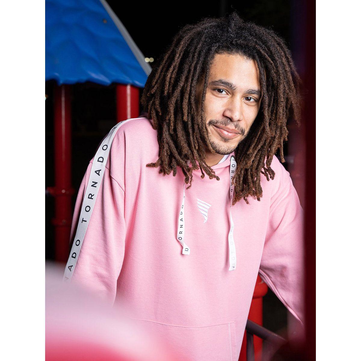 Styli Kangaroo Pocket Hoodie with Contrast Tape Detail-men-winterwear-hoodiesandsweatshirts-image-4