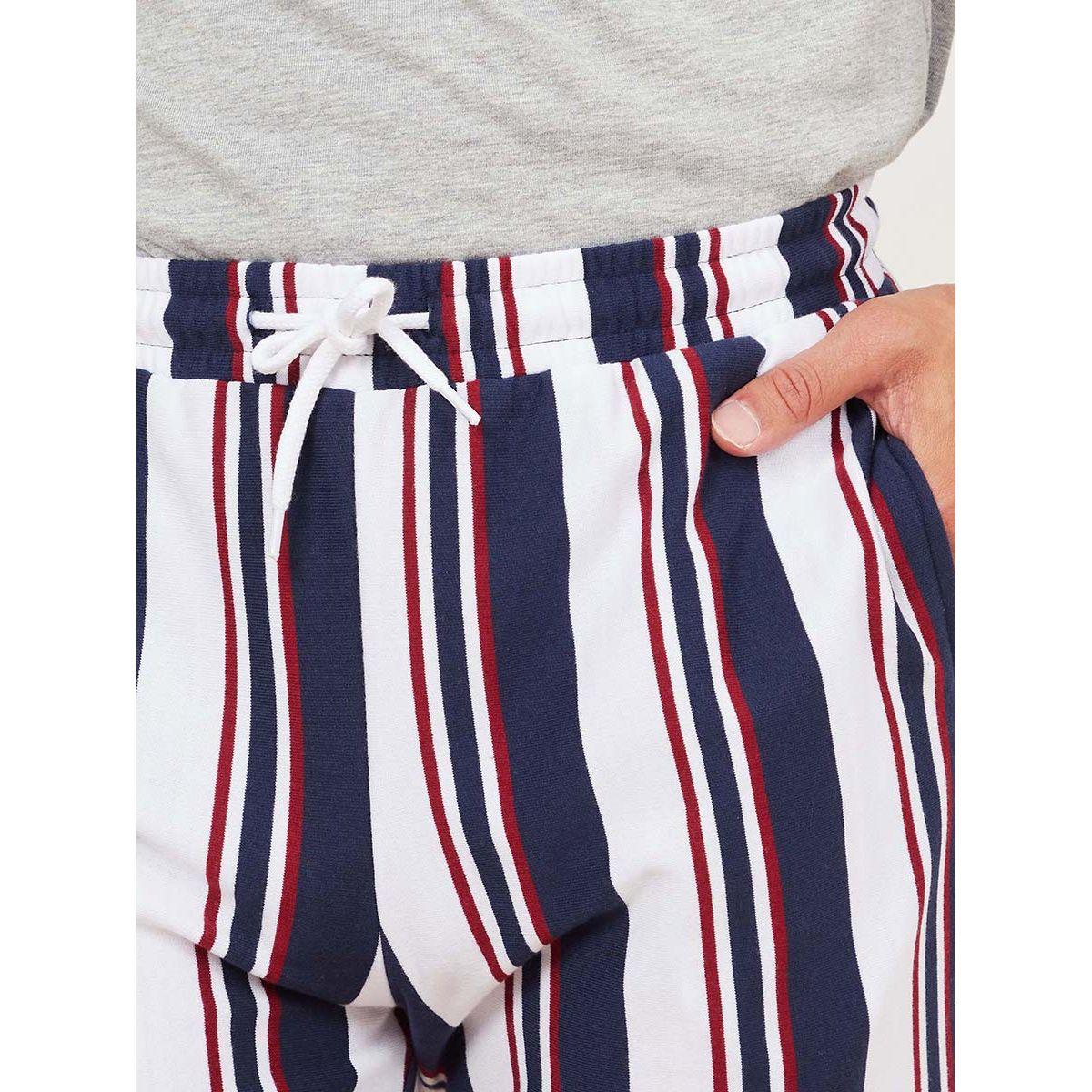 Styli Striped Regular Fit Shorts with Drawstring Detail-men-clothing-bottoms-shorts-image-3