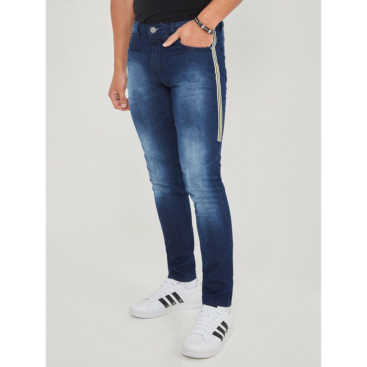 Styli Skinny Fit Jeans with Contrast Tape Detail-men-clothing-bottoms-jeans-image-1