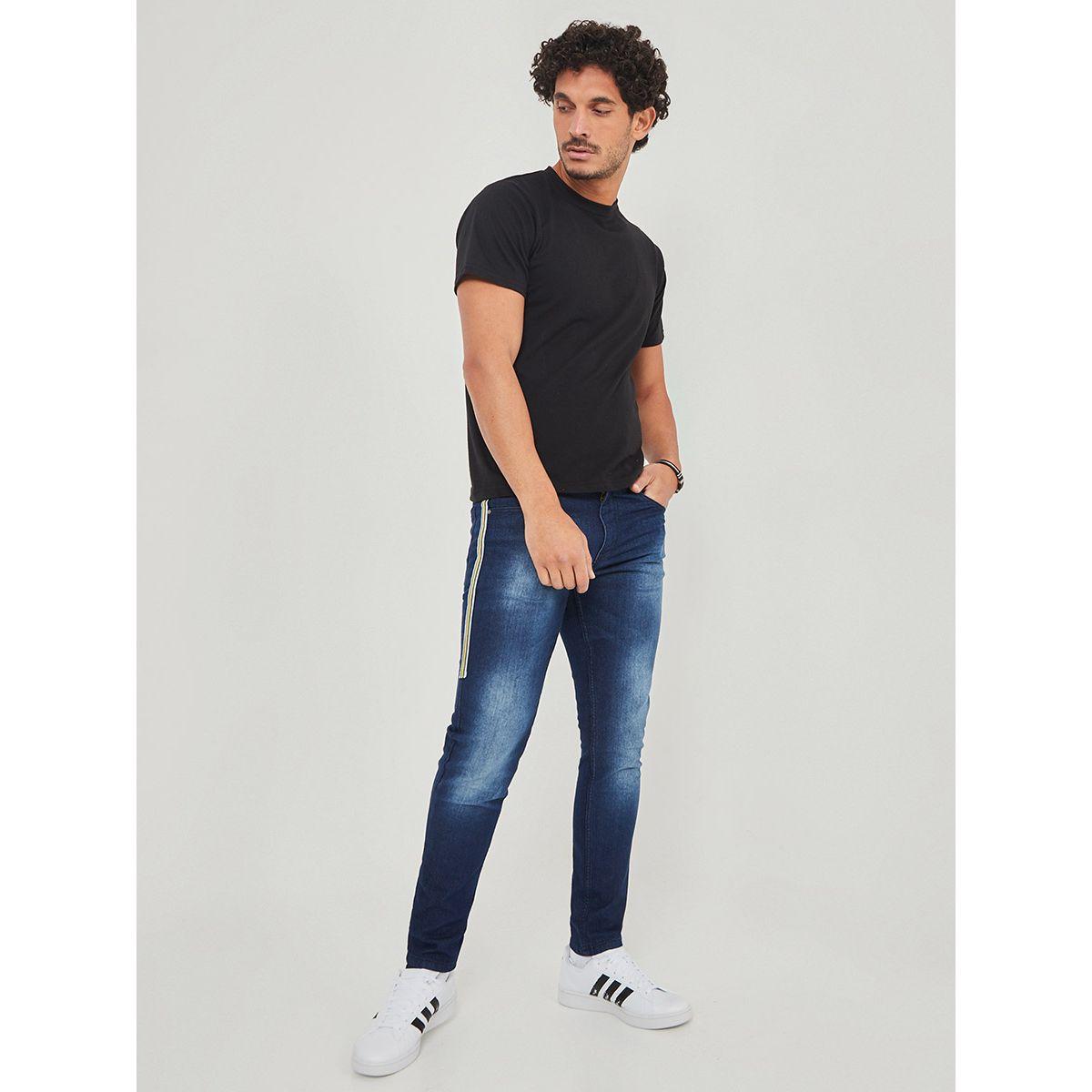 Styli Skinny Fit Jeans with Contrast Tape Detail-men-clothing-bottoms-jeans-image-2