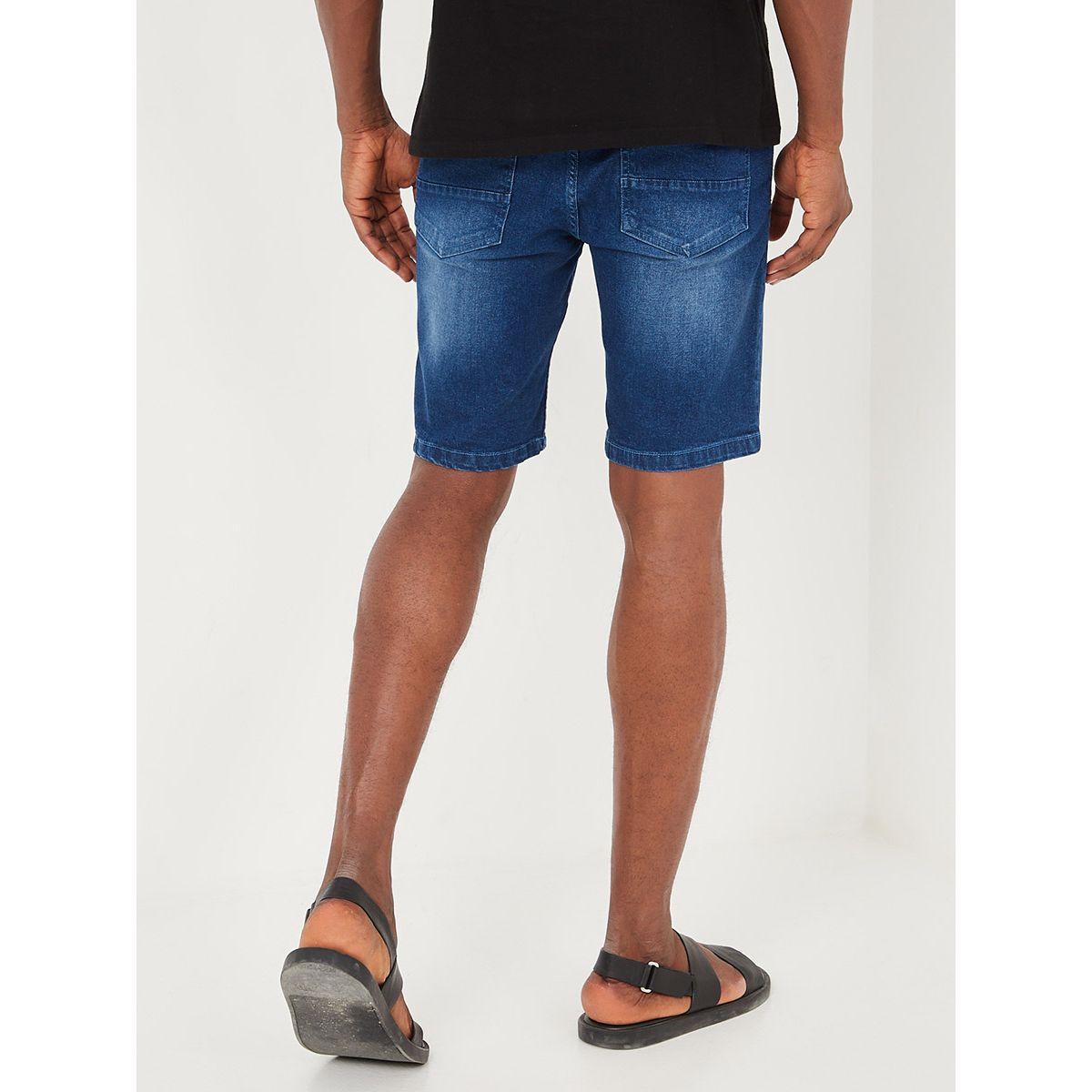 شورت دنيم بقصة سليم فت من ستايلي-men-clothing-bottoms-shorts-image-4