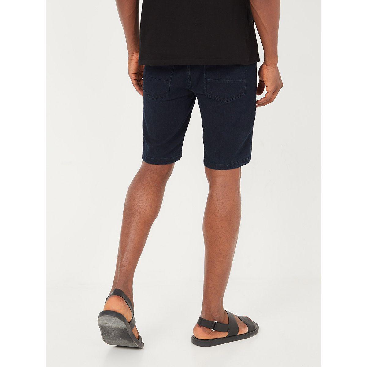 Styli Fold-Up Hem Scoop Pocket Slim Fit Denim Shorts-men-clothing-bottoms-shorts-image-4