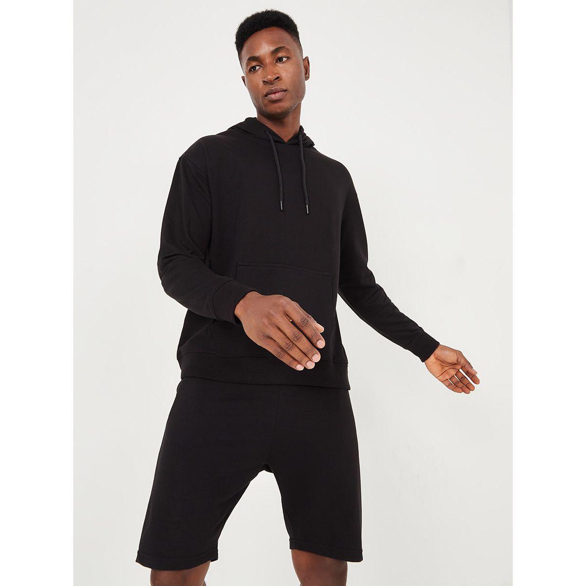 طقم منسق من ( سويت شيرت + شورت ) من ستايلي-men-clothing-coordsets-image-4
