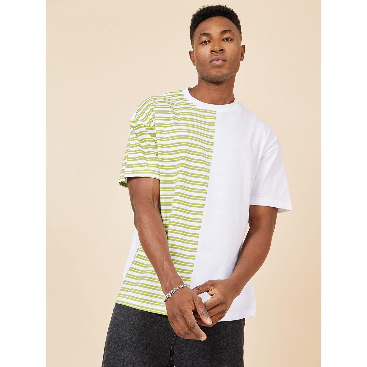 تيشيرت كاجوال بقصة واسعة-men-clothing-tshirtsandpolos-tshirts-image-1