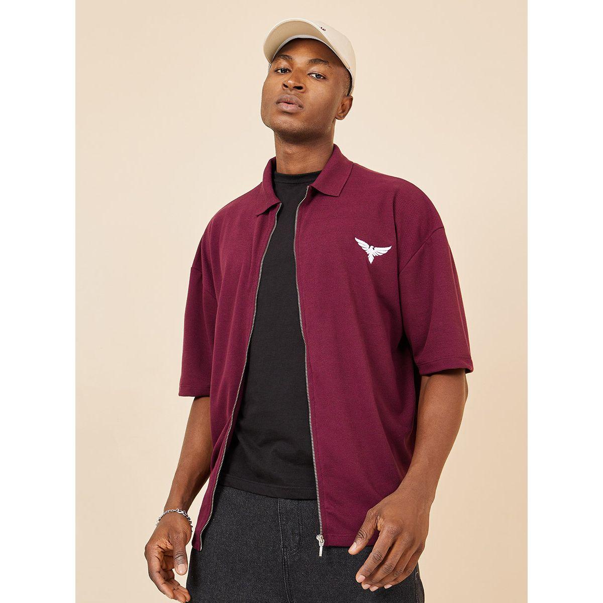 تيشيرت بولو بقصة واسعة-men-clothing-tshirtsandpolos-polos-image-1