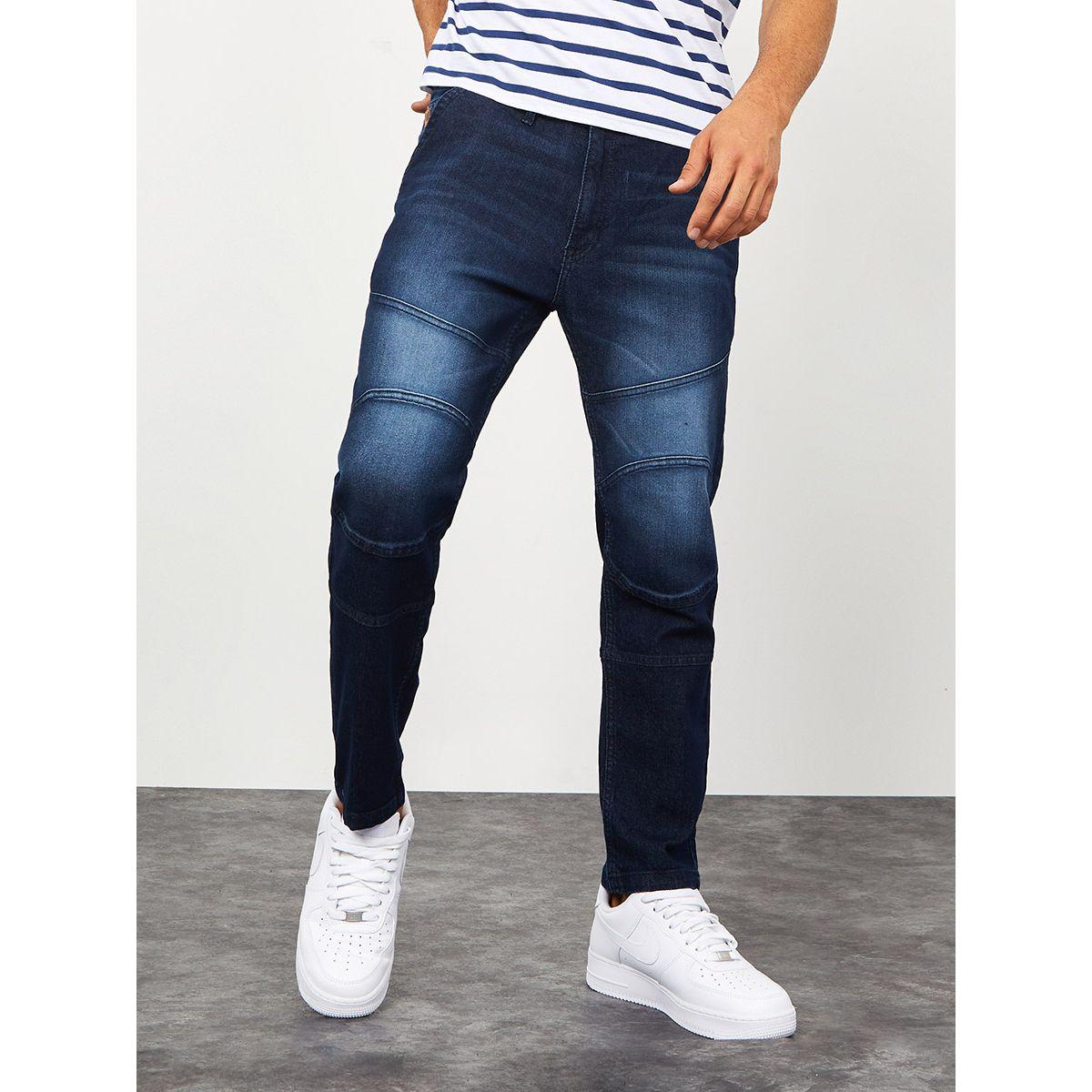 Styli Panelled Casual Slim Fit Jeans-men-clothing-bottoms-jeans-image-1