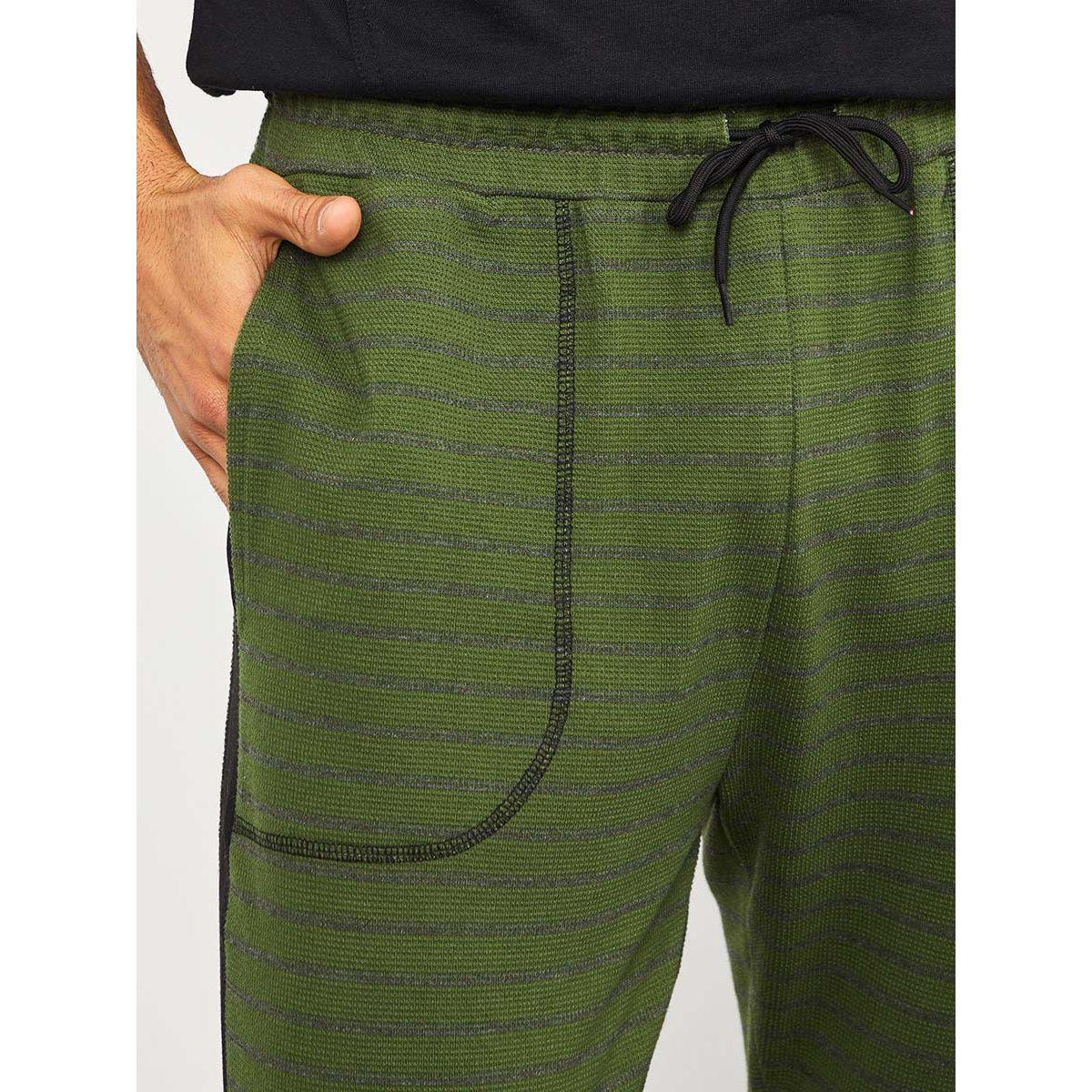 Styli Side Pocket Detail Striped Knit Jogger-men-clothing-bottoms-joggers-image-4