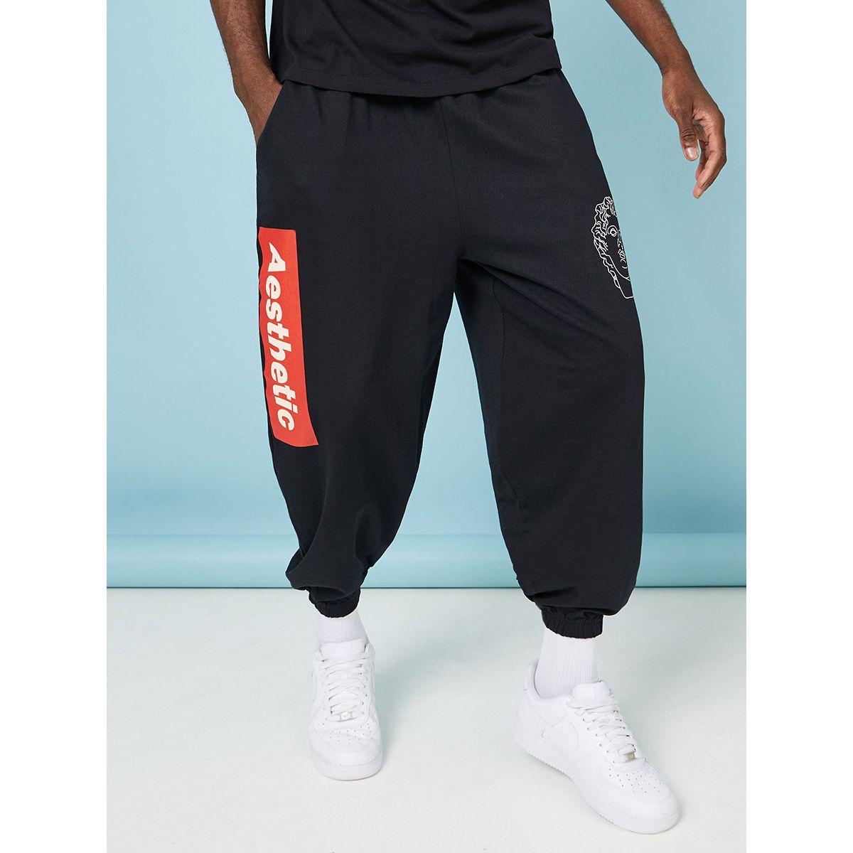 Styli Oversized Varsity Print Jogger-men-clothing-bottoms-joggers-image-1