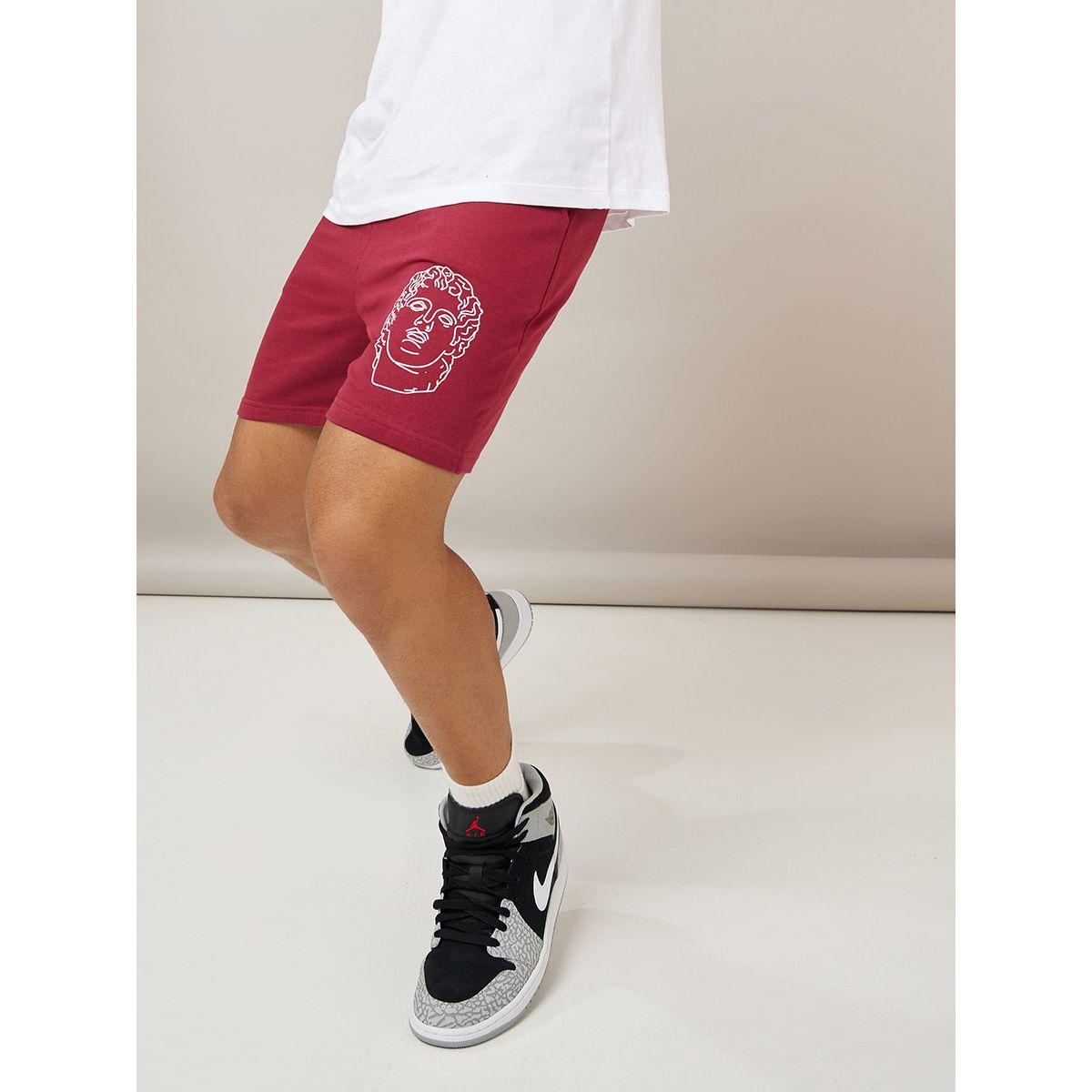 Styli Placement Logo Regular Fit Shorts-men-clothing-bottoms-shorts-image-1