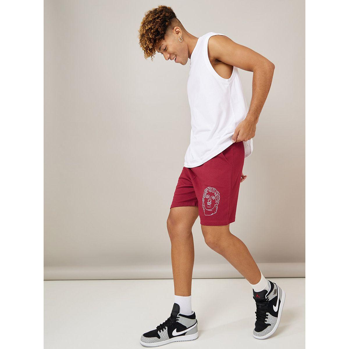 Styli Placement Logo Regular Fit Shorts-men-clothing-bottoms-shorts-image-2