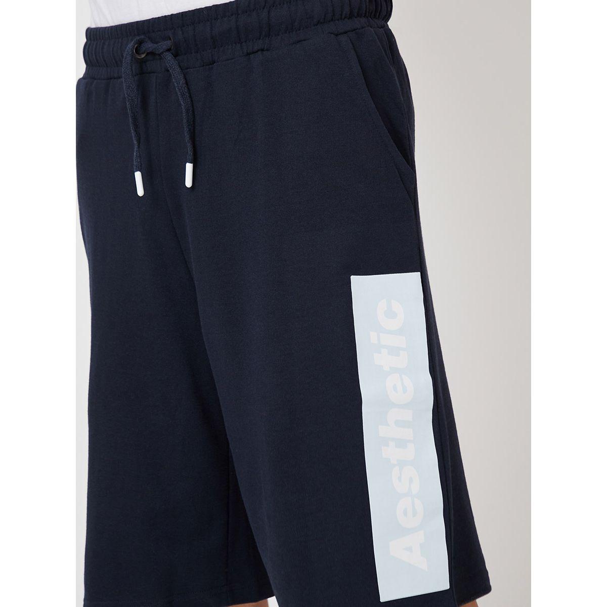 Styli Varsity Print Detail Oversized Shorts-men-clothing-bottoms-shorts-image-3
