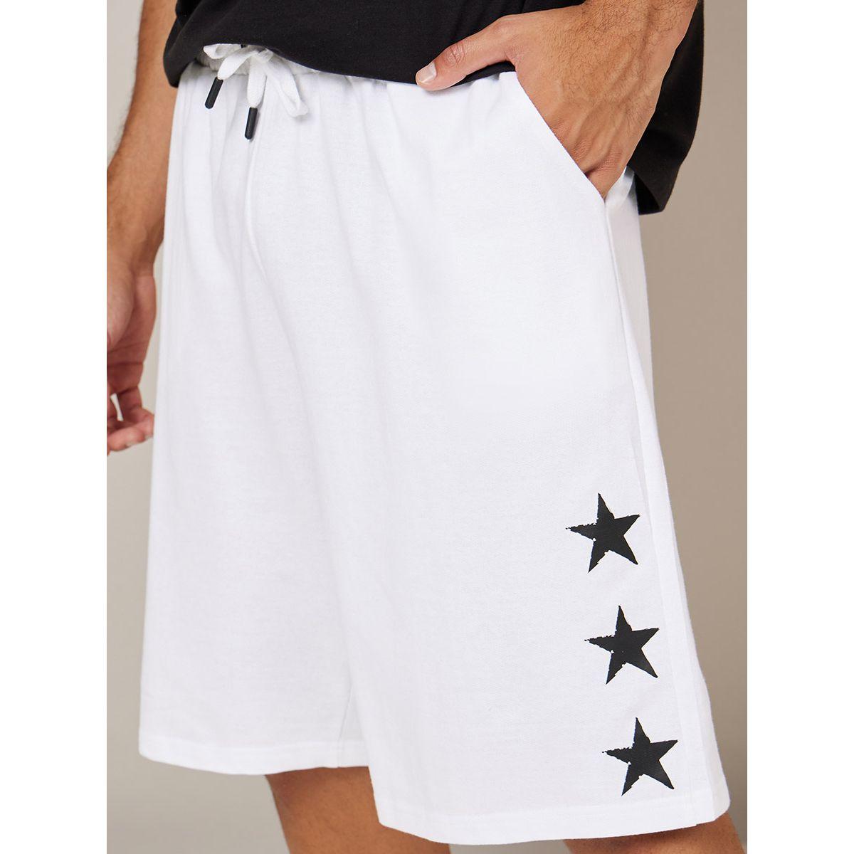 شورت بقصة واسعة ورباط خصر-men-clothing-bottoms-shorts-image-4